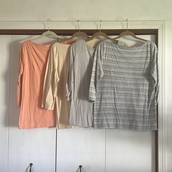 Bundle of 4 Loft size Large Womens shirts - Picture 4 of 4